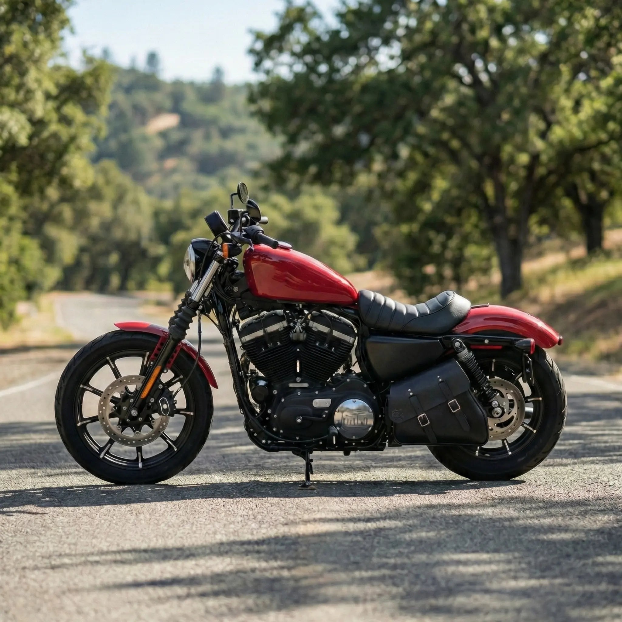 H-D® Sportster Left Side Solo Bag - SL012