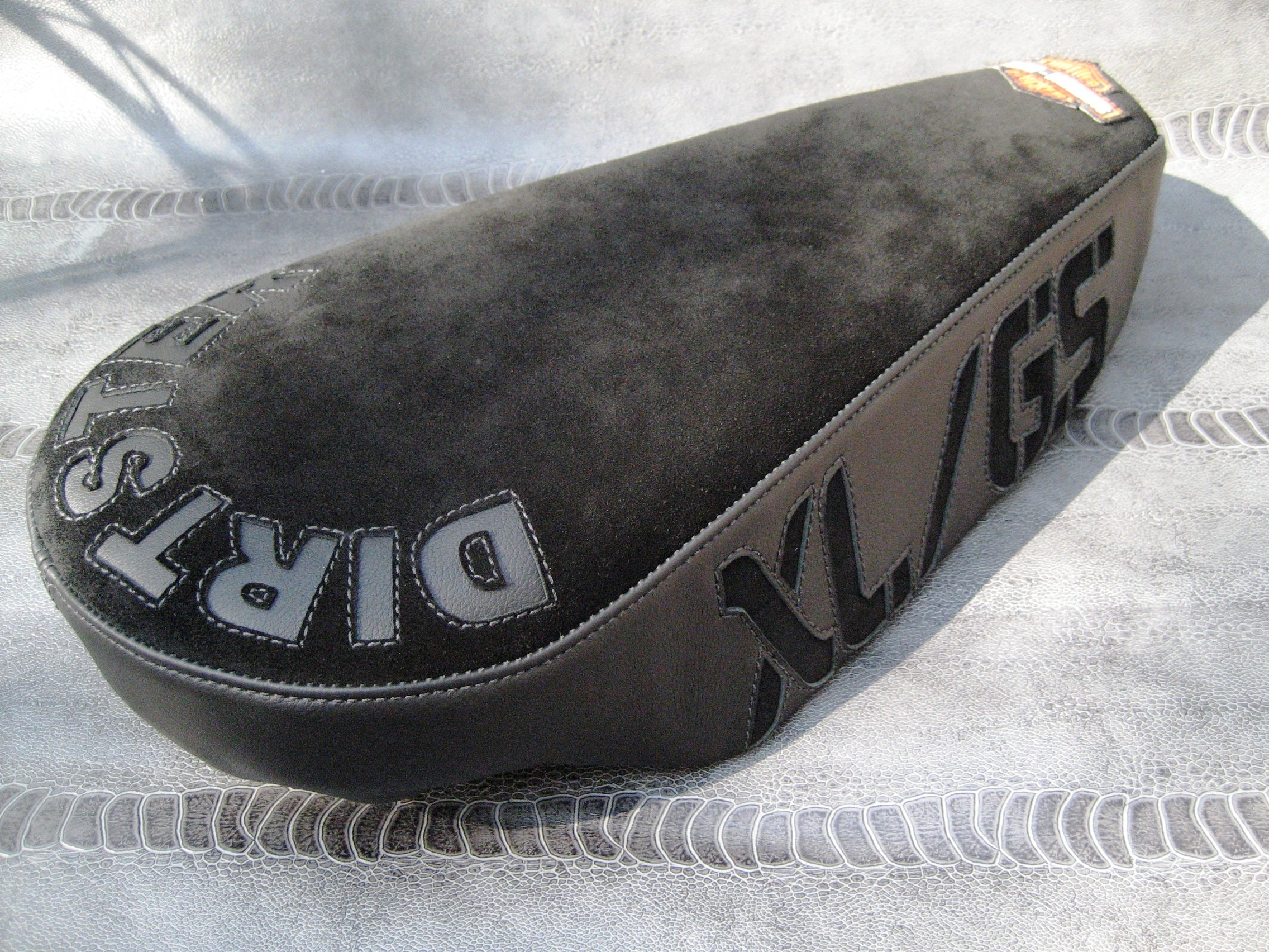 RTW Doug Wothke "Dirtster" Custom Leather Seat | Harley-Davidson Sportster