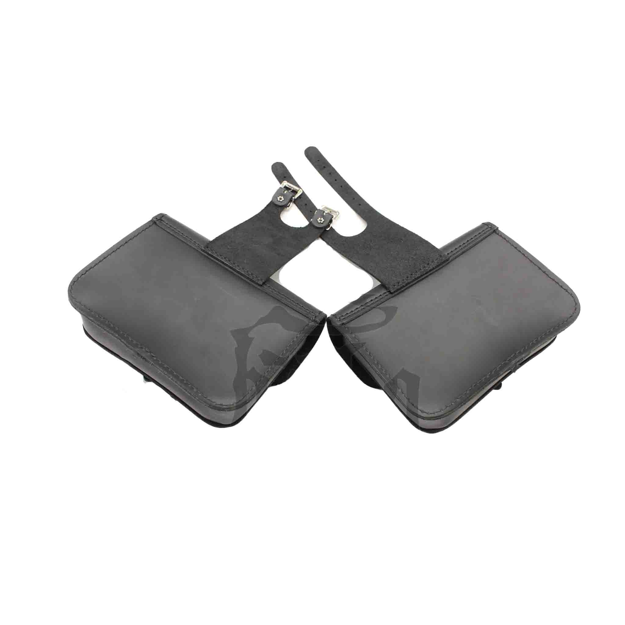 Upgrade your Harley-Davidson® Dyna with the DTU02 Dyna Throw Under Seat Bags. Hand crafted in USA with premium leather and top quality hardware. Durable and stylish, it's the perfect fit for your motorcycle.