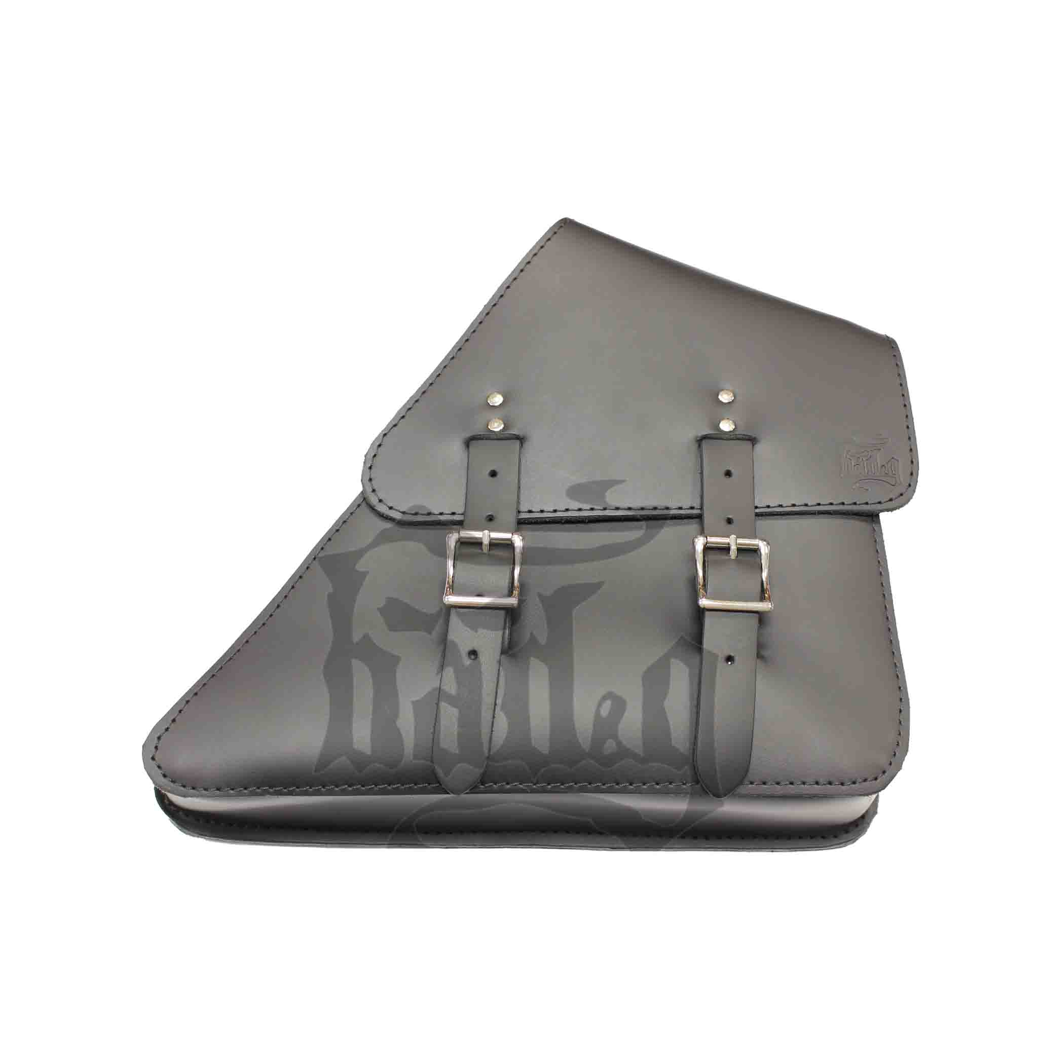 Upgrade your Harley-Davidson® FXR with the FXRR01 Right Side Solo Bag. Hand crafted in USA with premium leather and top quality hardware. Durable and stylish, it's the perfect fit for your motorcycle.