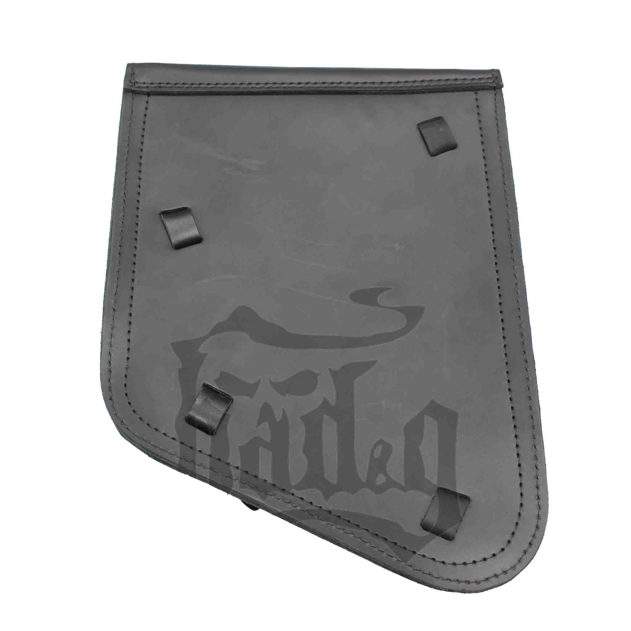 Upgrade your Harley-Davidson® Softail with the SHL03 Left Side Swingarm Solo Bag. Hand crafted in USA with premium leather and top quality hardware. Designed to fit all Pre-2017 Harley-Davidson® Softail models*. Durable and stylish, it features easy installation and it's the perfect fit for your motorcycle.